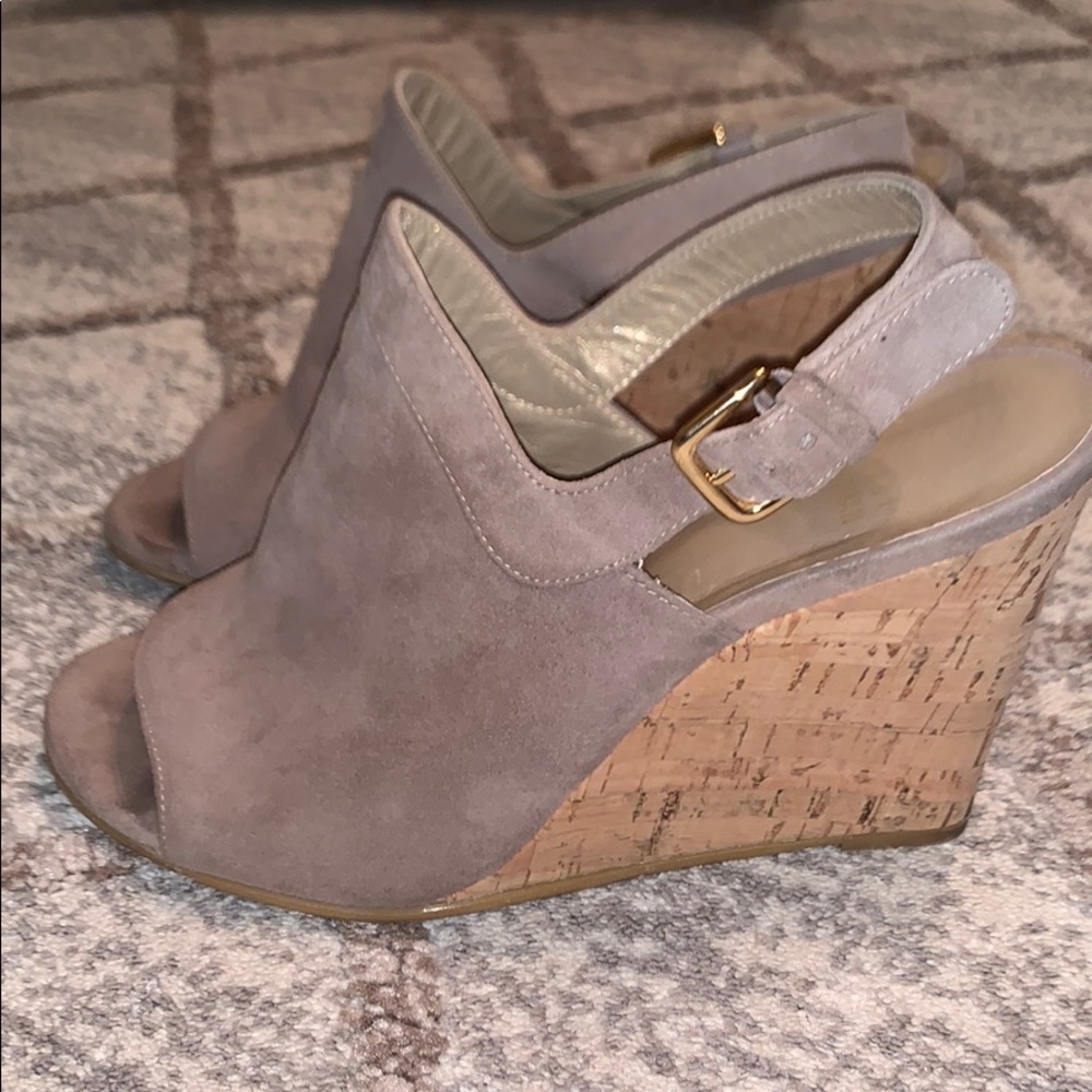 STUART WEITZMAN Liner up-front slingback wedges